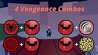 4 Vengeance Combos | Shindo Life - YouTube