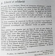 Extraits De Textes Littéraires Sur La Liberté - Texte Sélectionné