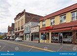 Suffern, NY / United States - April 25, 2020: a View of Suffern`s ...