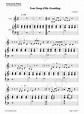 Your Song-Ellie Goulding Stave Preview -EOP Online Music Stand
