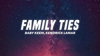 Baby Keem, Kendrick Lamar - family ties (Lyrics) - YouTube