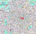 Printable Map Of Milan City Centre Printable Maps | Images and Photos ...