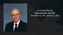 Raymond J. Smith - Tribute Video