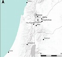Decapolis Cities; Gadara, Hippos, Abila and Capitolias (Cartography by ...
