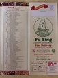 Menu at Fu Sing Chinese Restaurant, Torrance