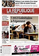 Journal La République du Centre (France). Les Unes des journaux de ...