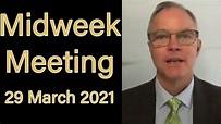 JW English Midweek Meeting 29 March 2021 March 29 to April 4 - YouTube