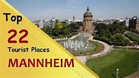 "MANNHEIM" Top 22 Tourist Places | Mannheim Tourism | GERMANY - YouTube