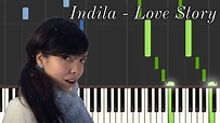 Indila - Love Story | Piano Tutorial - YouTube