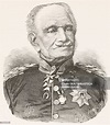 Portrait of Friedrich von Wrangel , German general, engraving from ...