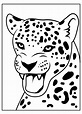 Dibujos de jaguares para colorear, descargar e imprimir | Colorear imágenes