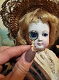 Rare Tiny French Poupee Magnifying Glass / 1865 for Huret , Rohmer ...