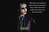 150 Joker Quotes From The Dark Knight, Joker, Batman, More - Parade