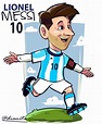 Lionel Messi Animado Lionel Messi Rusia 2018 Dibujos Animados | Images ...