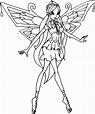 Coloriage à imprimer winx believix - tout degorgement