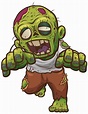 Zombie de dibujos animados | Vector Premium