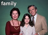 FAMILY 1976 TV Series. Sada Thompson, Quinn Cummings, James Broderick ...