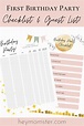 How To Plan Baby's First Birthday Party The Right Way! | Free Planning ...