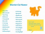 Cool Warrior Cats | Warrior Cat Names For She-Cats | Warrior cat names ...