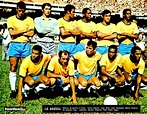 EQUIPOS DE FÚTBOL: SELECCIÓN DE BRASIL contra Chile 22/03/1970