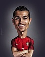 Caricatura Cristiano Ronaldo on Behance