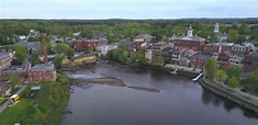 A former mill town on the Squamscott River, Exeter, New Hsmpahire ...