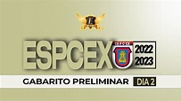 GABARITO PRELIMINAR DIA 2 - Prova da EsPCEX 2022/23 | Tropa Elite Mil ...
