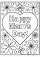 Printable Happy Mothers Day Coloring Pages