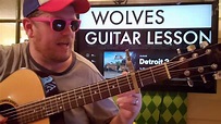 How To Play Wolves Big Sean Post Malone // easy guitar tutorial ...