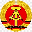 Alemanha Oriental, Alemanha, Emblema Nacional Da Alemanha Oriental png ...