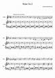 Waltz no.:2 Shostakovich For violin and piano Sheet music for Piano ...