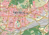 Stadtplan von Karlsruhe | Detaillierte gedruckte Karten von Karlsruhe ...