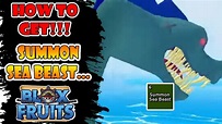 How To Get Summon Sea Beast Ability Blox Fruits - YouTube