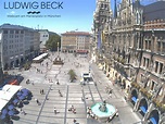 München: Marienplatz-Panorama - Webcam Galore