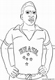 Pele Soccer Coloring page Printable