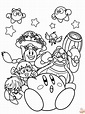 Kirby kleurplaten - Gratis printbare kleurplaten - KleurplatenGB