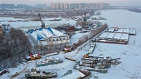 'Snow fleet' in NE China awaits spring - CGTN