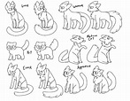 Warrior Cats Allegiances F2U Bases by musewings on DeviantArt