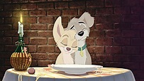 Scamp and Angel, Scamp, Disney, Angel, Cartoon, Lady and the Tramp 2 ...