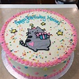 Pusheen cat cake. All buttercream. Done for The Cakery Bakery St Louis ...