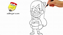 Cómo dibujar a Mabel (Gravity falls) a lápiz fácil paso a paso | How to ...