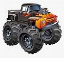 Soloveika Monster Truck Cartoon - Monster Truck Transparent Background ...