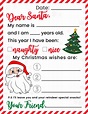 Letters To Santa Printable Free