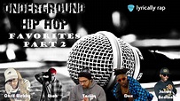 Indie/Underground Hip Hop: My Favorite Artists Part 2 – Lyrically Rap