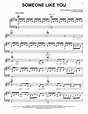 Adele "Someone Like You" Sheet Music Notes | Download Printable PDF ...