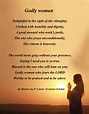 godly woman poems - Google Search | Godly woman, Poems, Steward