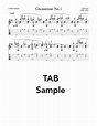 Gnossienne No.1 by Satie for Guitar (PDF) – Werner Guitar Editions