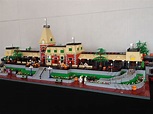 Disneyland Main Street Station | Lego city train, Lego worlds, Cool ...