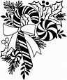 Christmas Black And White - ClipArt Best