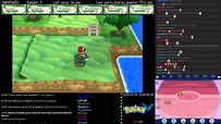 TwitchPlaysPokemon - ( Pokemon X ) Reverse ledge jumping ( Chat ...